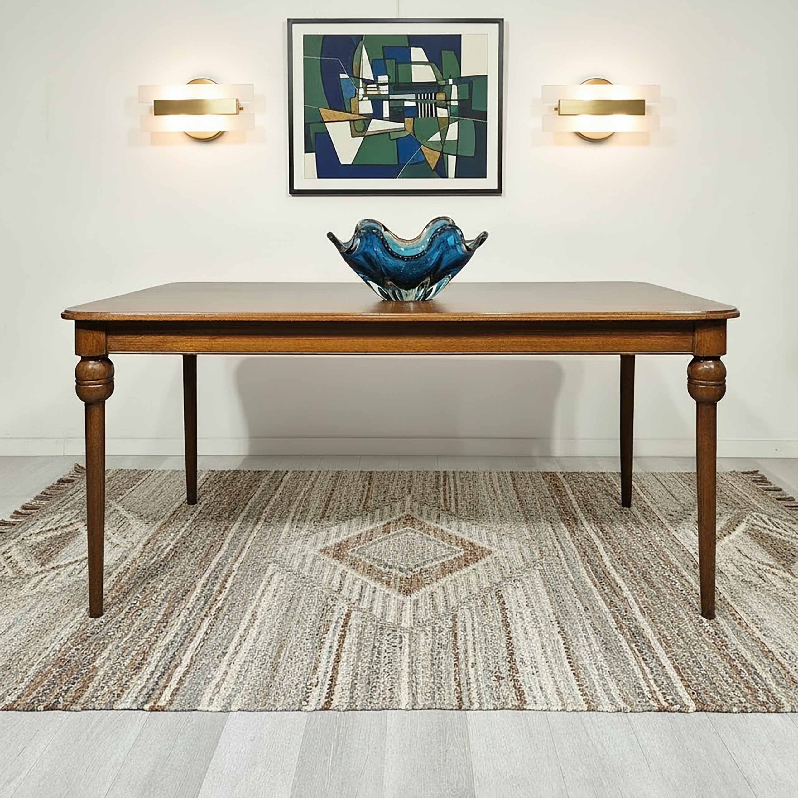 Mesa Comedor / Escritorio Vintage Madera Cerejeira (7042)