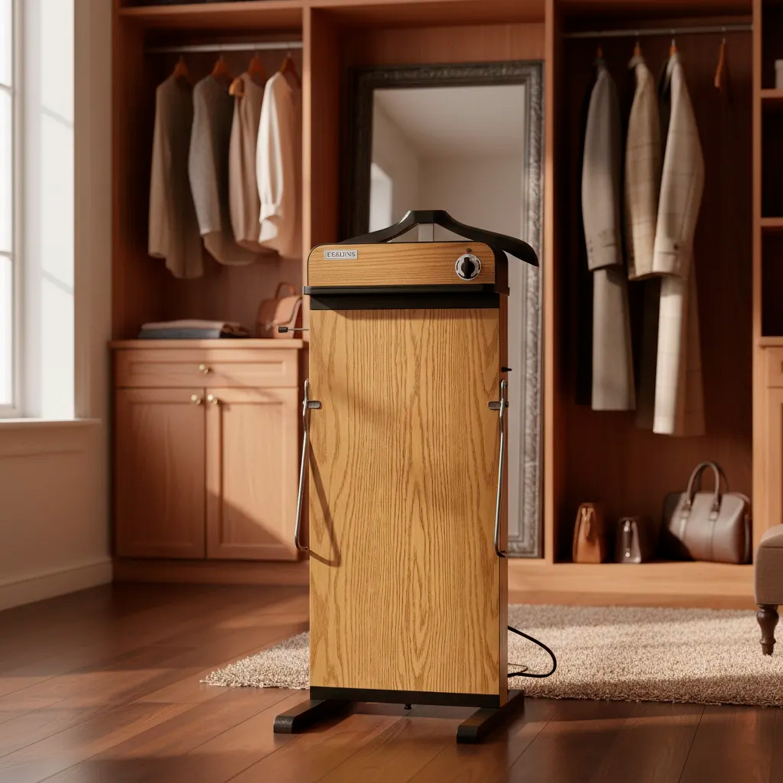 Percha Valet Eléctrica Perkins Prensa Pantalón Vintage (7118)