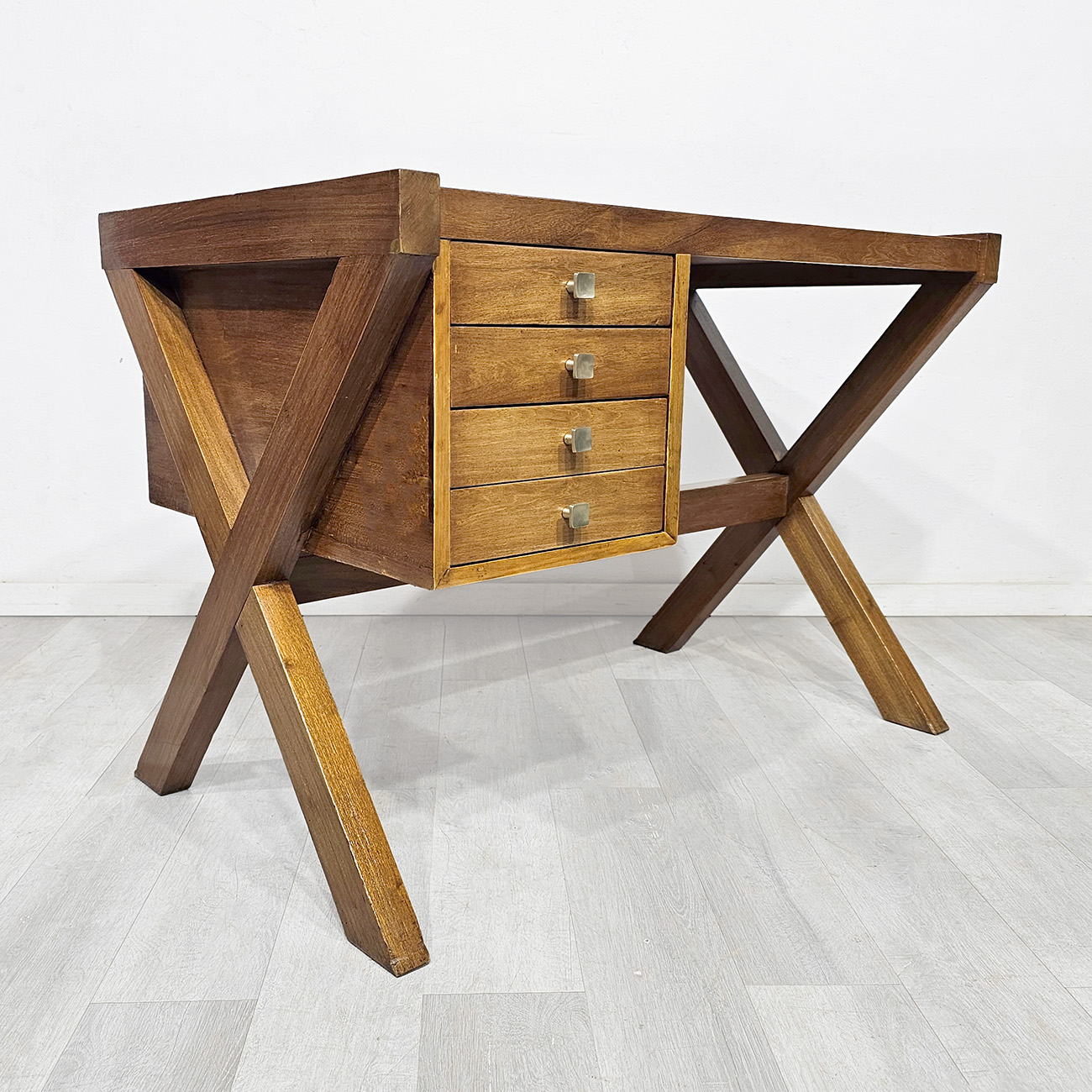 Escritorio Madera Peteribí Diseño Mid Century (7158)