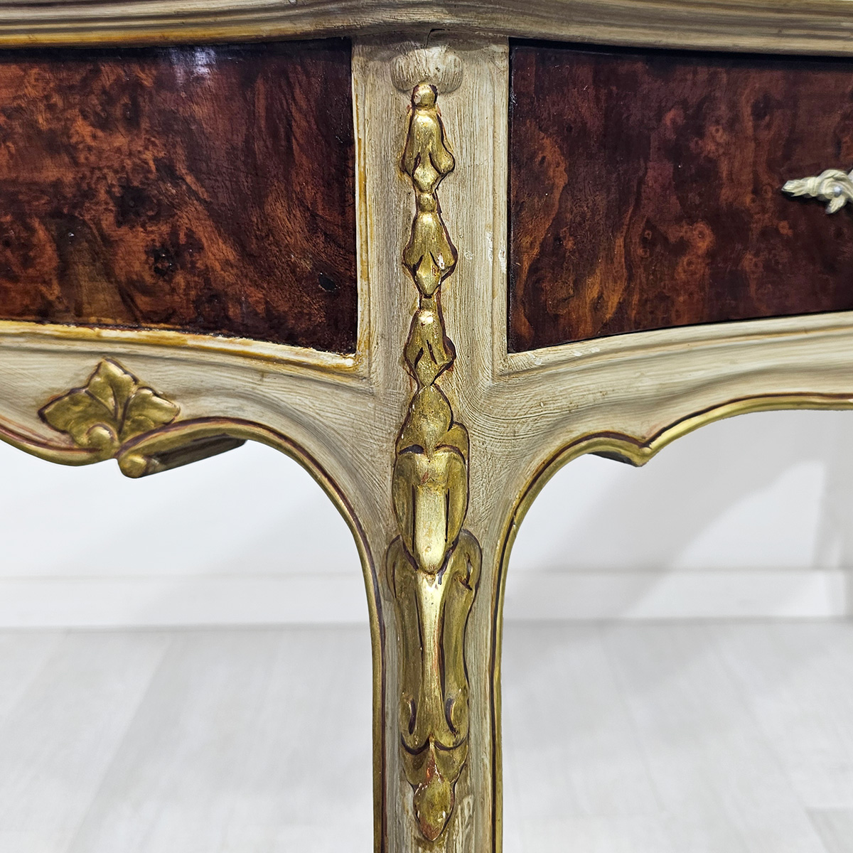 Dressoire Consola De Arrime Luis XV Mármol Ónix (7192)