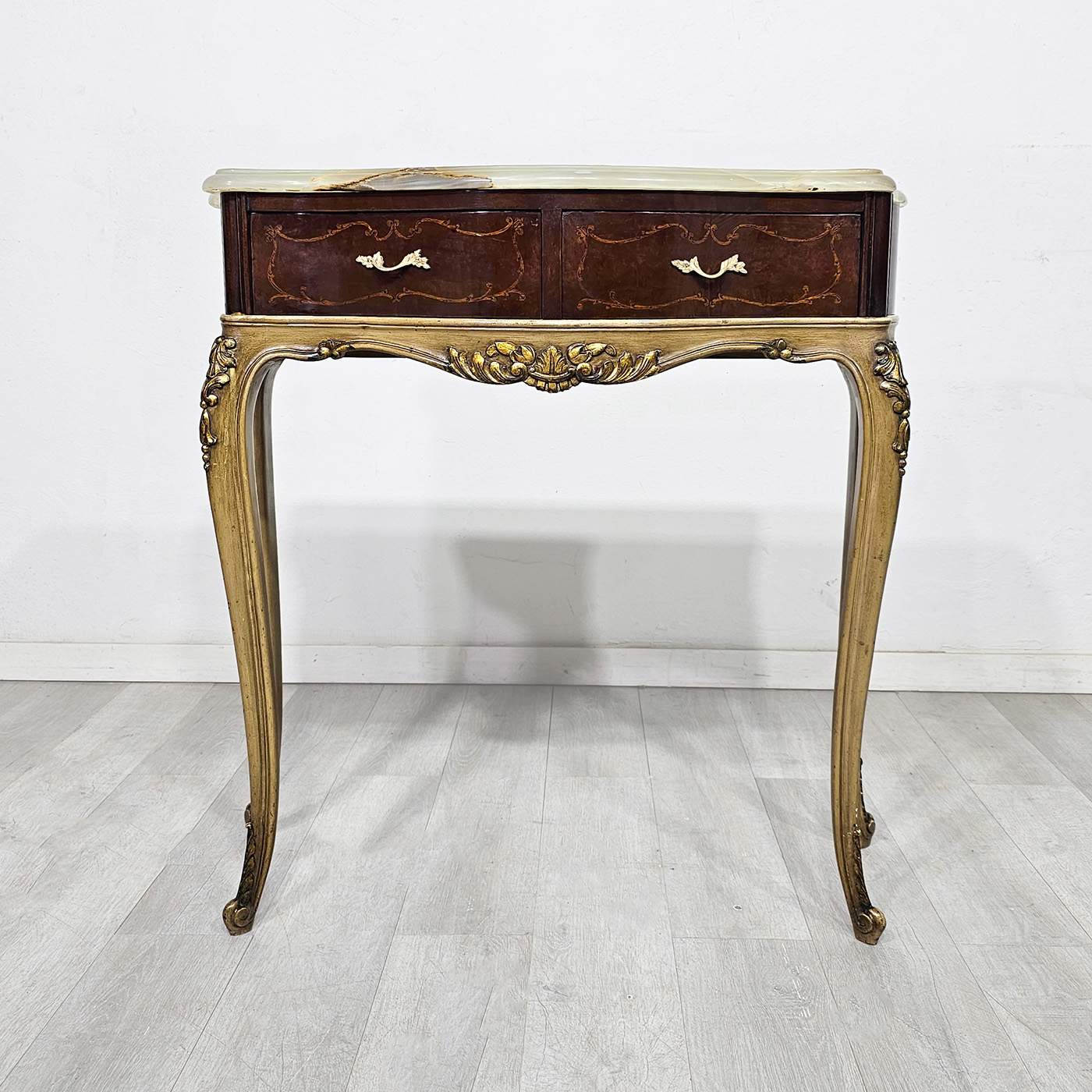 Dressoire Toilette Francés Luis XV Mármol Ónix (7216)
