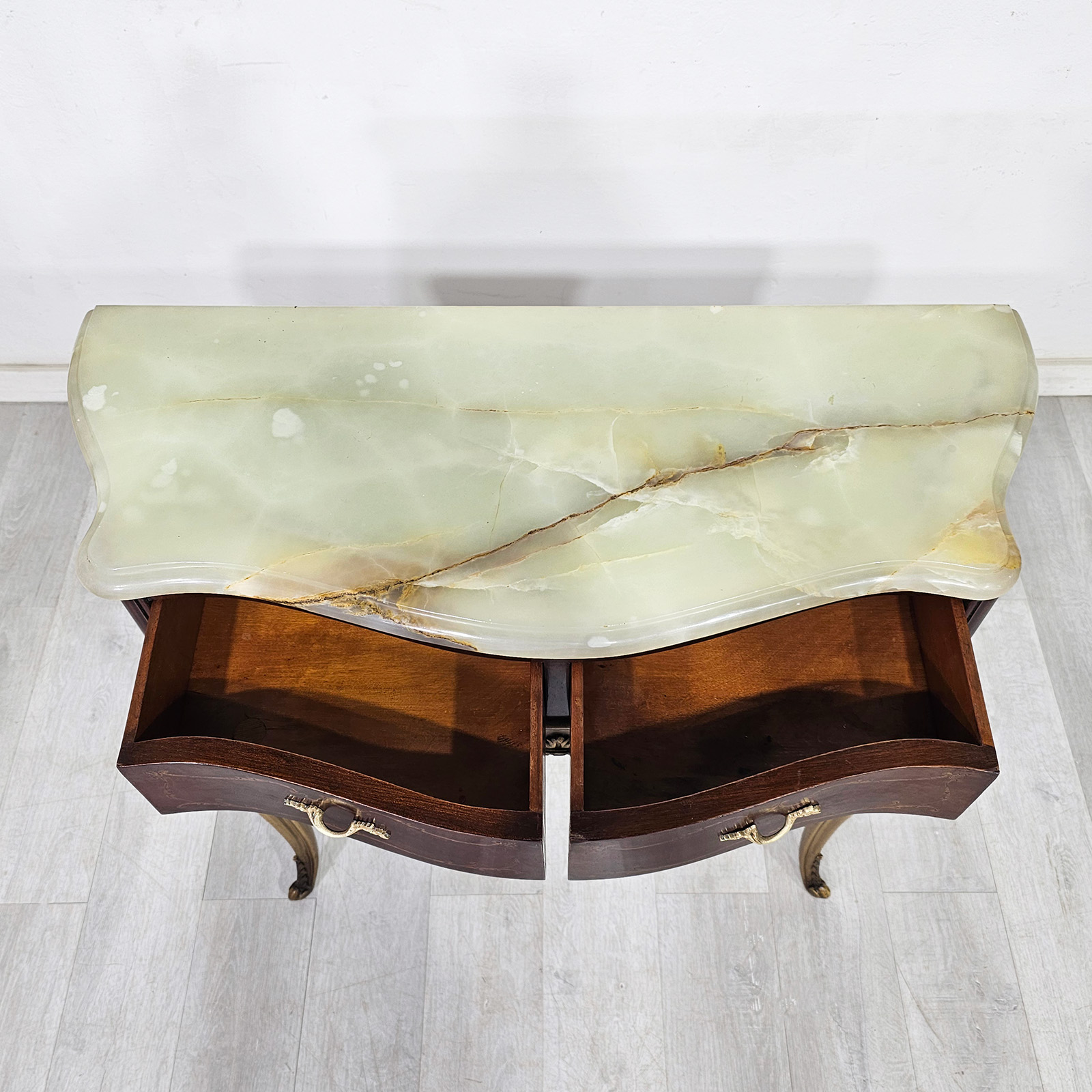 Dressoire Toilette Francés Luis XV Mármol Ónix (7216)