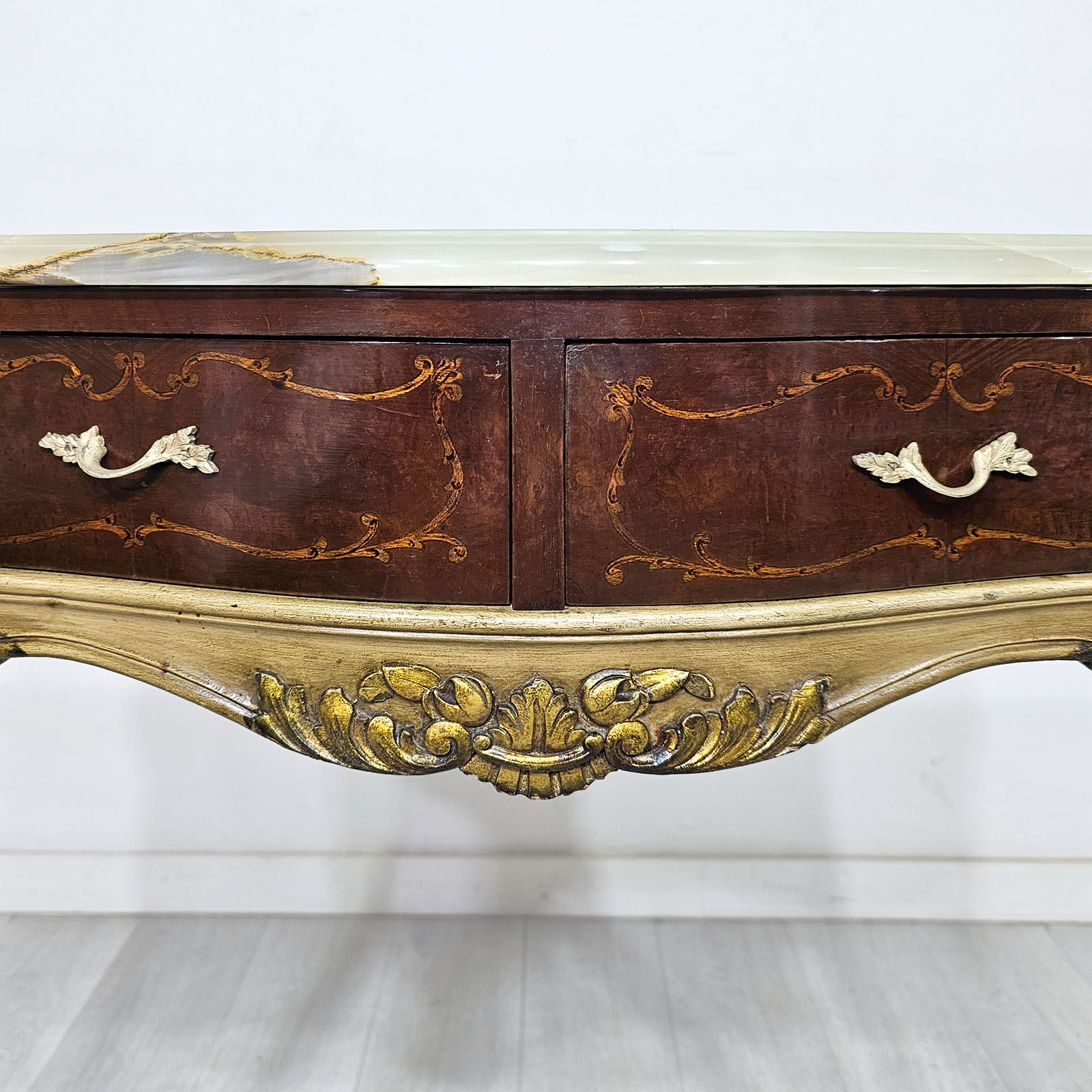 Dressoire Toilette Francés Luis XV Mármol Ónix (7216)