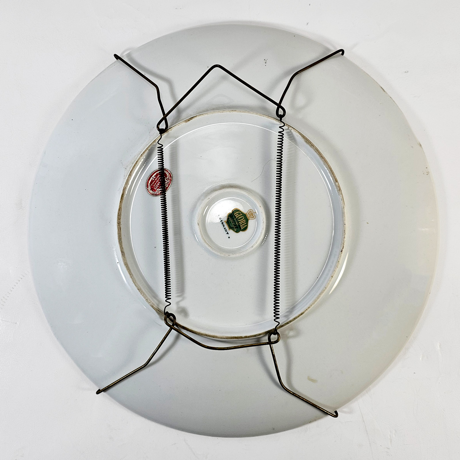 Plato Decorativo Porcelana Hofra Bavaria Floral 33 Cm (7234)