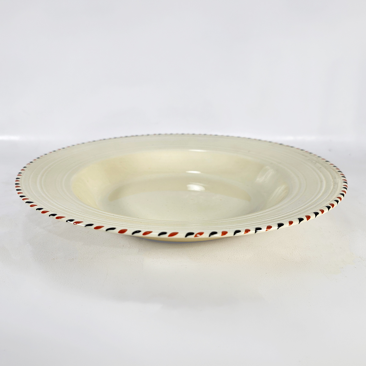 Set 6 Platos Hondos Crown Ducal Ingleses Art Déco (7238)