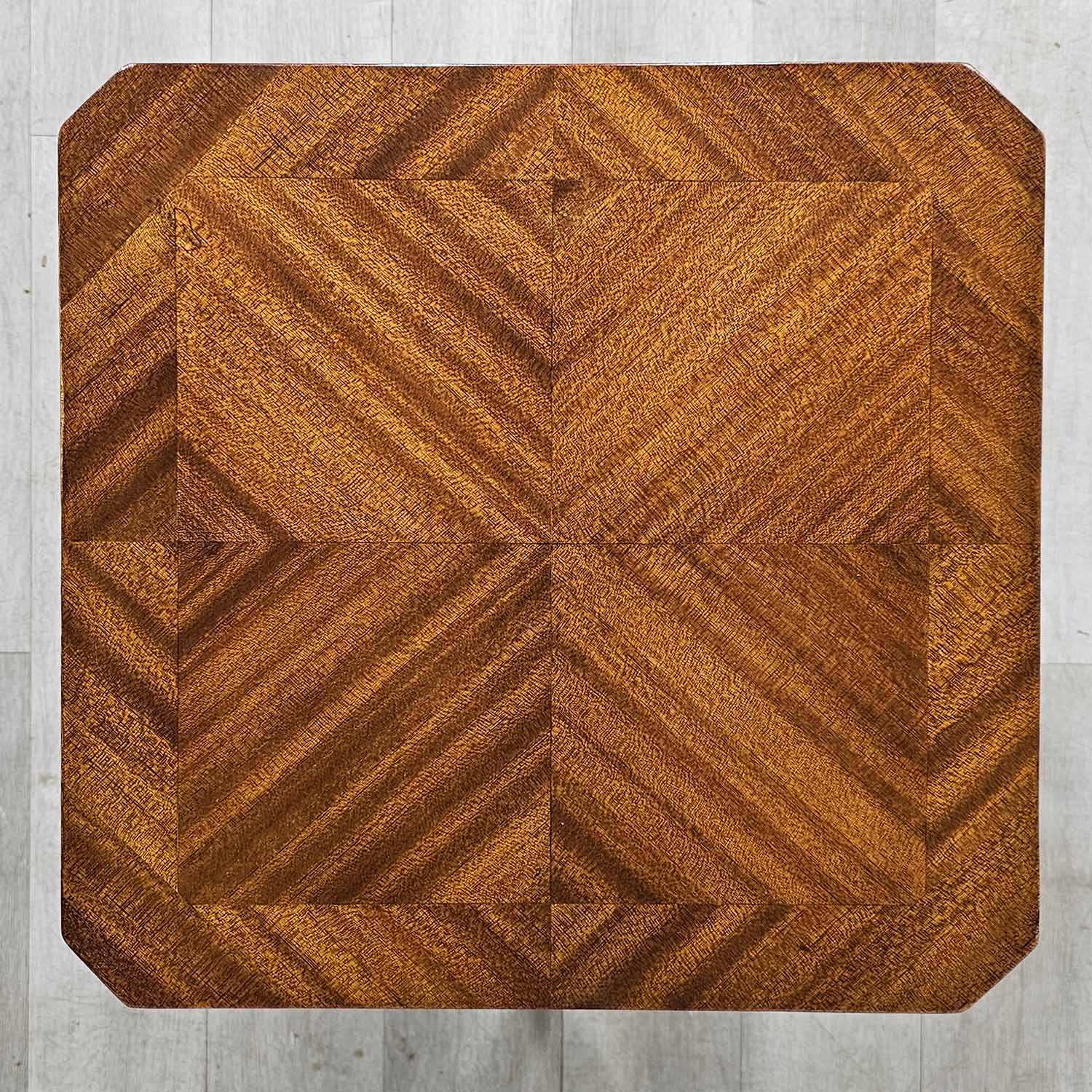 Mesa Auxiliar Francesa Imperio Caoba Bronce (7246)