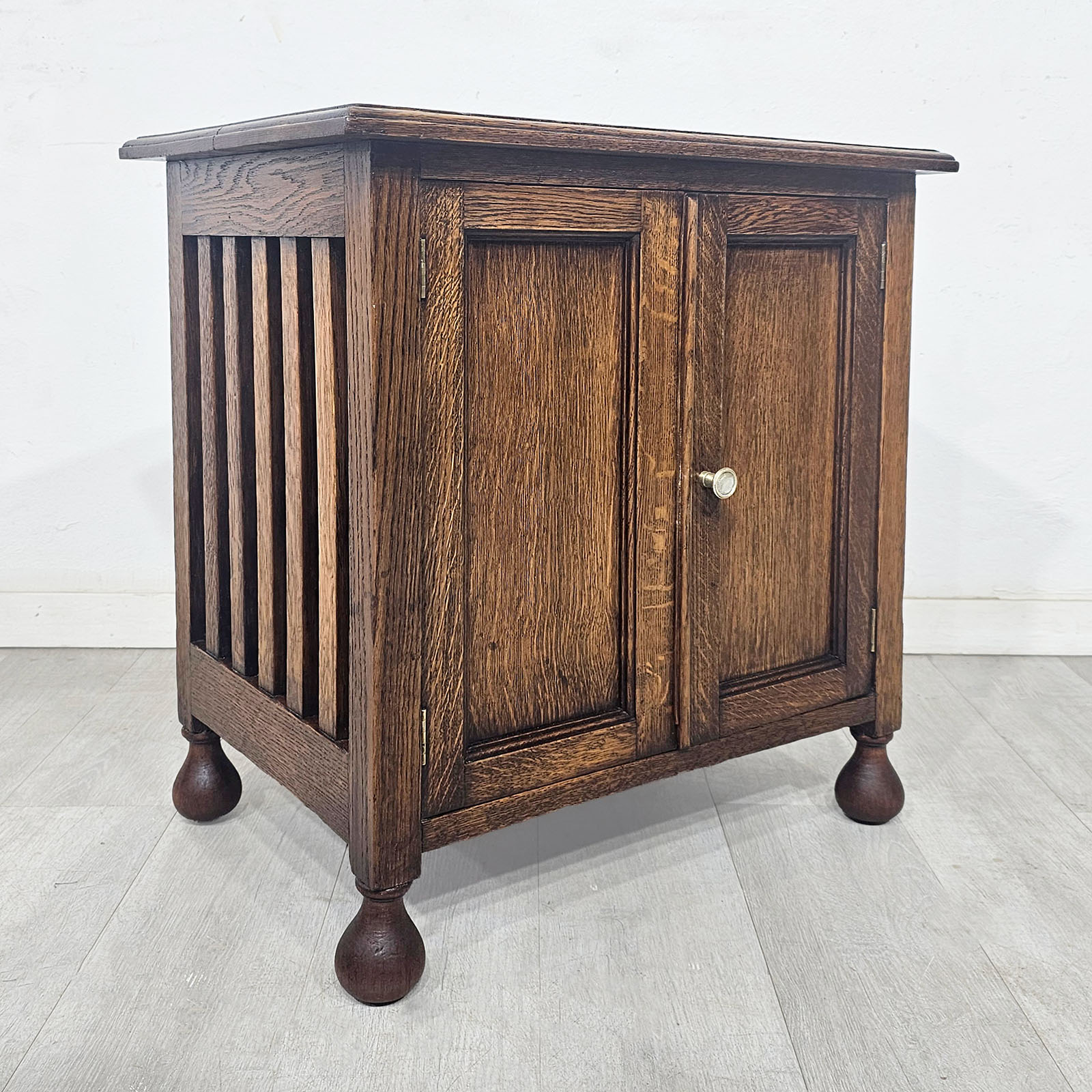 Petit Mueble Botinero Roble Tipo Thompson (7257)