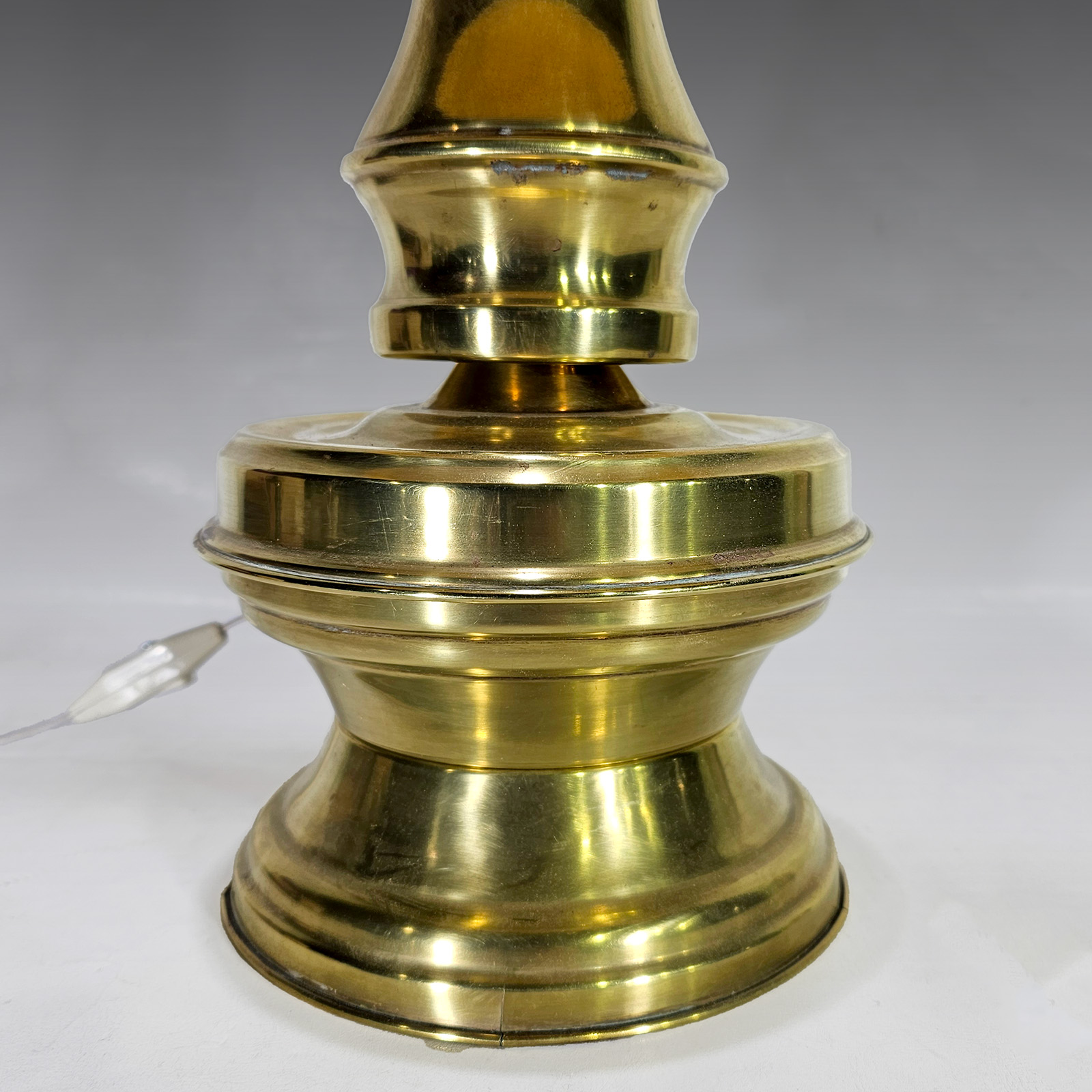 Par Lámparas De Mesa Bronce Vintage (7278)