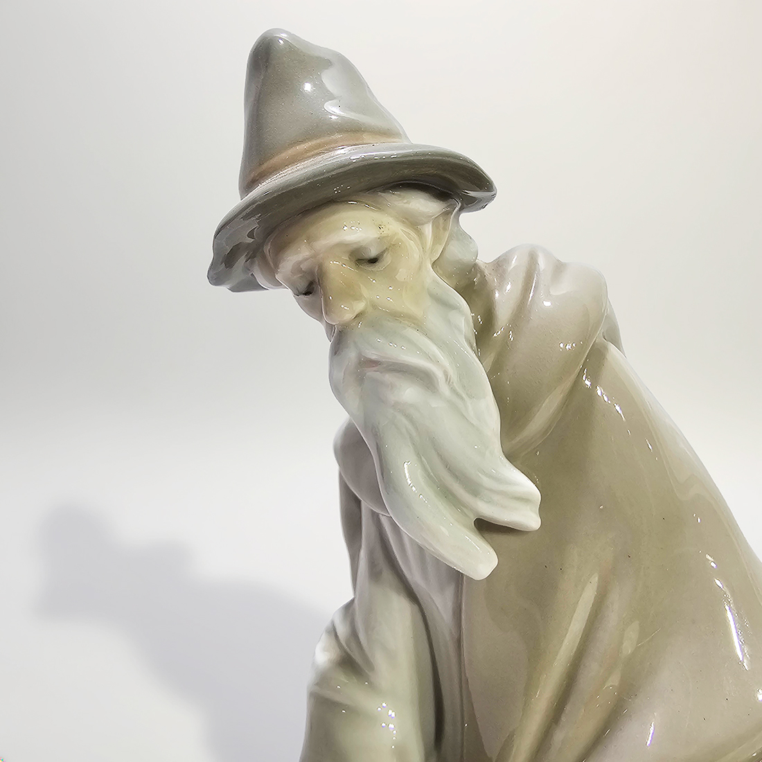 Figura Porcelana Lladró Mendigo Con Perro 1094 (7293)