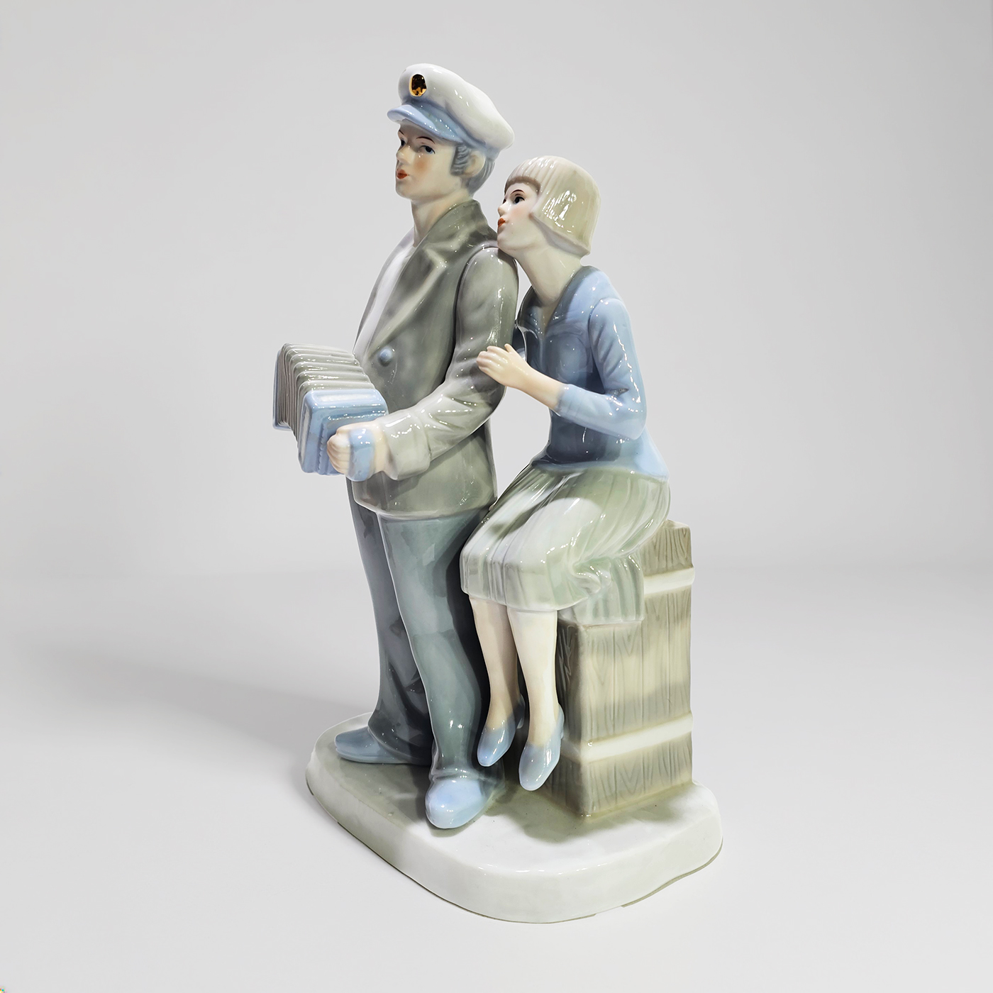 Figura Porcelana Monti Piero España Acordeonista (7294)